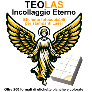 Etichette in foglio Teolas 2024